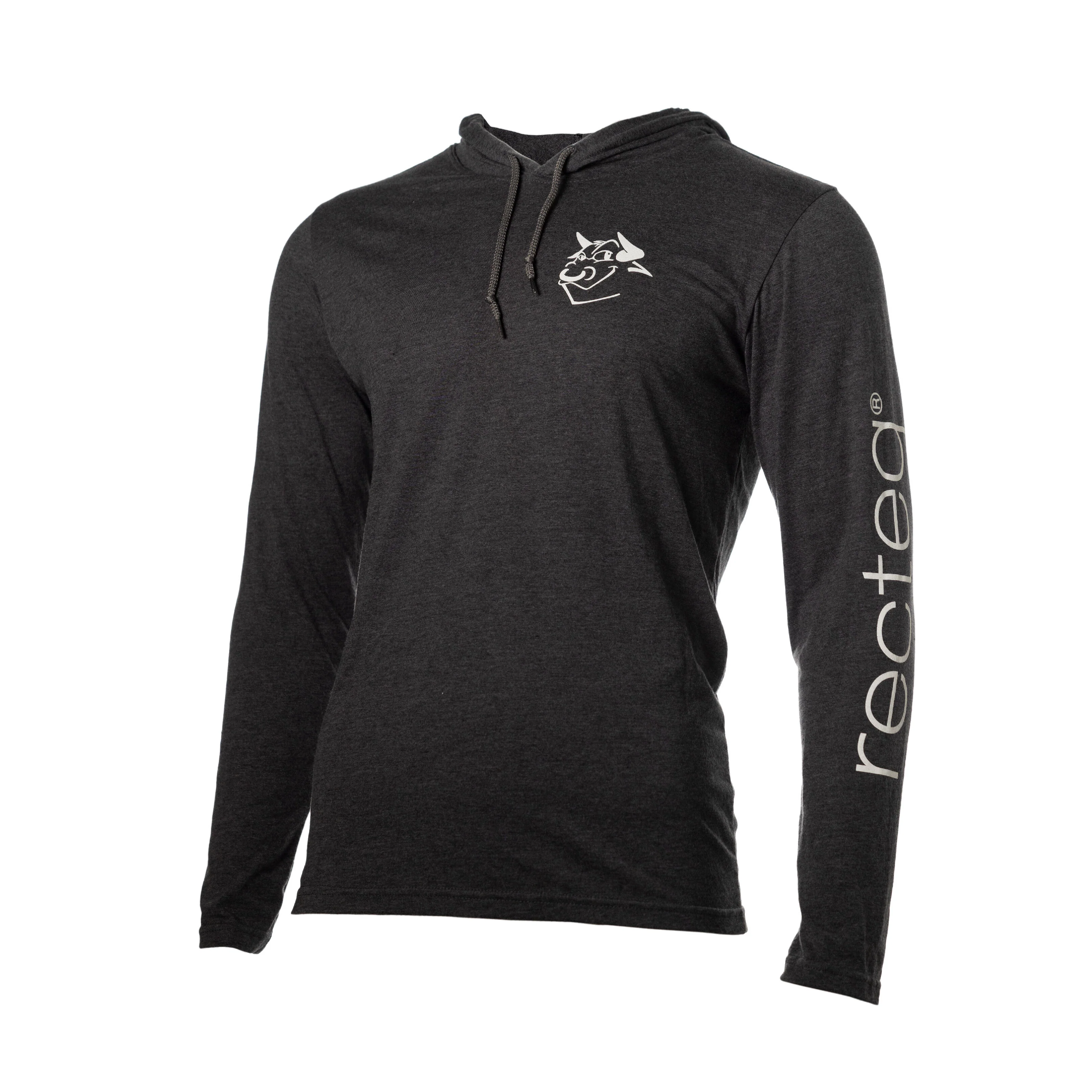 Grey T-Shirt Hoodie