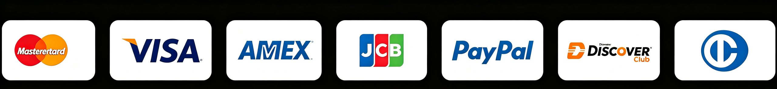 Accepted payment methods